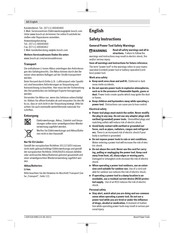 Bosch GGS 18V-23 PLC User Manual
