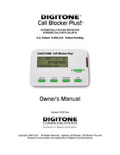 Digitone DCB Plus Owner's Manual