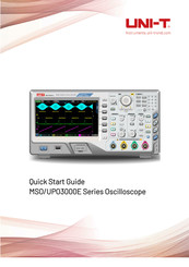 UNI-T MSO3352E Quick Start Manual