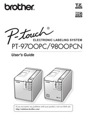 Brother P-TOUCH PT-97OOPC User Manual