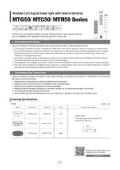 Qlightec MTG50 Series Manual