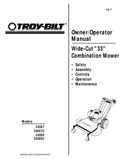 Troy-Bilt 34089 Owner's/Operator's Manual