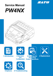 SATO PW4NX Service Manual