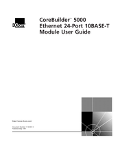 3Com CoreBuilder 5000 User Manual