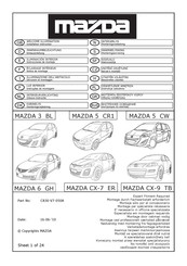 Mazda C830-V7-050A Manual