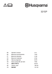 Husqvarna 321SP Operator's Manual