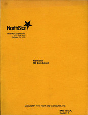 North Star RAM-16-A Manual