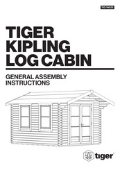 Tiger KIPLING LOG CABIN Assembly Instructions Manual