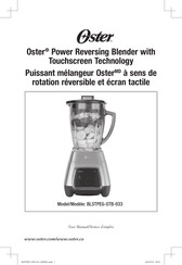 Oster BLSTPEG-STB-033 Quick Start Manual