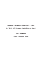 Planet IGS-4215 Series Quick Installation Manual