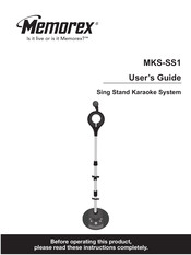 Memorex MKS-SS1 User Manual