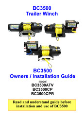 B&C BC3500CPR Installation Manual