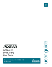 Adtran OPTI-6100 User Manual