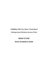 Planet Networking & Communication WDAP-C7210E Quick Installation Manual