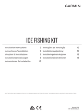 Garmin PORTABLE ICE FISHING KIT Installation Instructions Manual