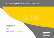Atlas Copco QAS 60 Pd S3A ESF Instruction Manual