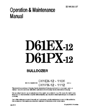 Komatsu D61EX-12 Operation And Maintenance Manual