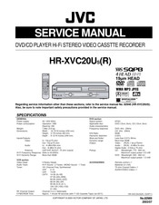 JVC HR-XVC20USR Service Manual