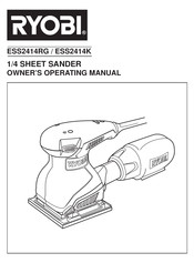 Ryobi ESS2414K Owner's Operating Manual