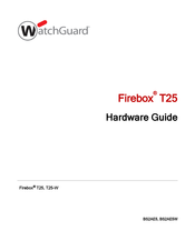 Watchguard Firebox T25-W Hardware Manual