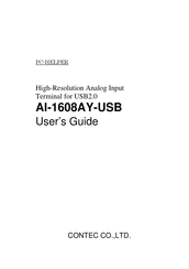 Contec AI-1608AY-USB User Manual
