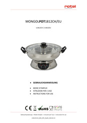Rotel MONGOLPOT1812EU Instructions For Use Manual
