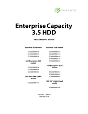 Seagate ST4000NM0034 Product Manual