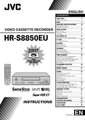 JVC HR-S7860EK Instructions Manual
