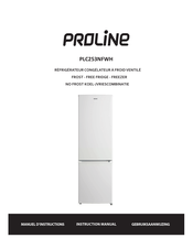 Proline PLC253NFWH Instruction Manual