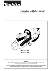 Makita DPC7311HD Instruction And Safety Manual