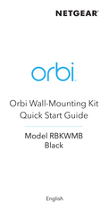 NETGEAR Orbi RBKWMB Quick Start Manual