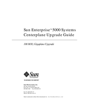 Sun Microsystems Sun Enterprise 5000 Upgrade Manual