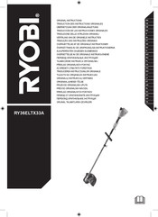 Ryobi RY36ELTX33A-140 Original Instructions Manual
