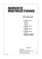 Fujitsu AO32R Service Instructions Manual