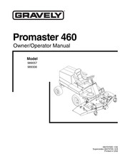 Gravely 989057 Owner's/Operator's Manual