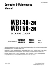 Komatsu WB140-2N Operation & Maintenance Manual