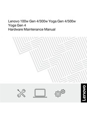 Lenovo 300w Yoga Gen 4 Hardware Maintenance Manual