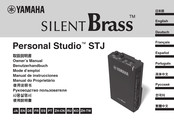 Yamaha SilentBrass Personal Studio STJ Owner's Manual