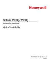 Honeywell Solaris 7980g Quick Start Manual