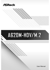 Asrock A620M-HDV/M.2 User Manual