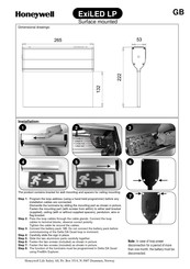 Honeywell ExiLED LP Quick Start Manual