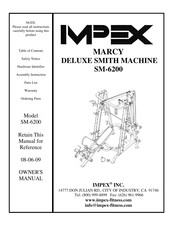 Impex MARCY SM-6200 Manual