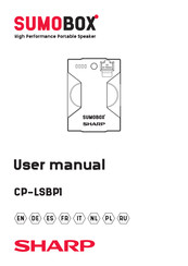 Sharp SumoBox CP-LSBP1 User Manual