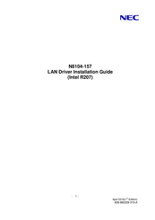 Nec N8104-157 Installation Manual