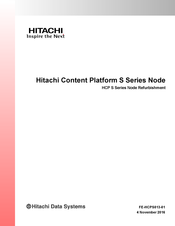 Hitachi Content Platform S Series Manual