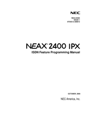 NEC NEAX 2400 IPX Programming Manual