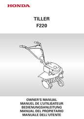 Honda F220 Owner's Manual