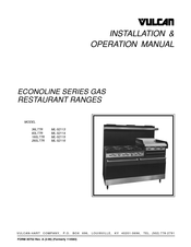 Vulcan-Hart ML-52115 Installation & Operation Manual