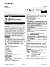 Siemens SIRIUS 8WD42 Operating Instructions Manual