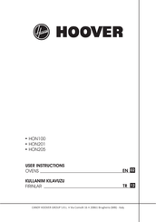 Hoover HON100 User Instructions